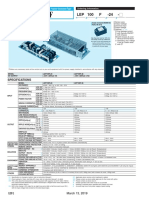 Cosel LEP Power Supplies