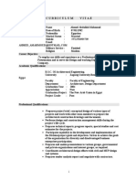 Ahmed Abdullah CV