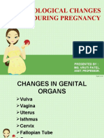 Physiological Changes During Pregnancy