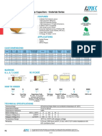 TLN Series: Tantalum Solid Electrolytic Chip Capacitors - Undertab Series