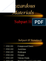 Hazardous Materials: Subpart H