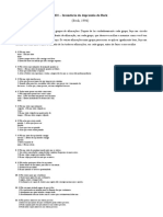 BDI - Inventário Da Depressão de Beck