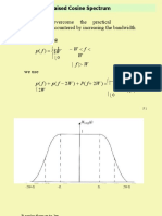 Raised Cosine Spectrum