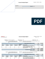 Oracle Account Analysis Report