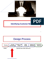 Identifying Customer Needs