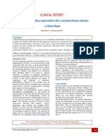 Clinical Report Rehabilitation of Maxillary Surgical Defect With A Cast Partial Denture Obturator