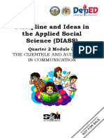 Discipline and Ideas in The Applied Social Science (DIASS) : Quarter 2 Module 3