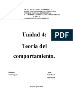 Teoría Del Comportamiento