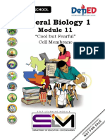 General Biology 1: "Cool But Fearful" Cell Membrane