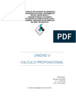 Matematica Unidad 2 Calculo Proposicional