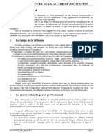 Guide Du CV Et de La Lettre de Motivation 09102012