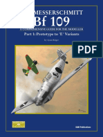 Sam Modellers Datafile 09 The Messerschmitt BF 109 Part 1 Prototype To e Variants