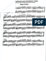 Major Scales: (Lvlusap (33,234, NND 235 Studerts Play Scales in 4 Octaves)