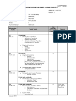 Rancangan Pengajaran Dan Pembelajaran Semester: LAM-PT-05-01