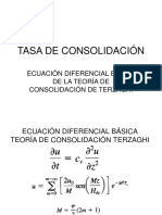 Tasa de Consolidación