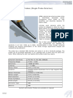 E Field Antenna Probes (Single Probe Solution) E-AP-Ez E-AP-Ex/Ey/Ez E-Ap-Kit