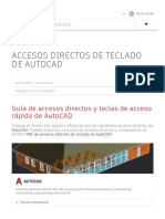 Guía de Comandos y Atajos de Teclado de AutoCAD - Autodesk