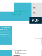 Equation of Motion (Spring)