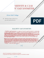 Ballistic Galvanometer S1