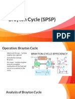 Lesson 4 - Brayton Cycle