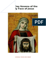 Nine Day Novena of The Holy Face of Jesus