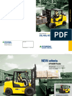 35L/40L/45L/50L-7A: Hyundai LPG Forklift Trucks