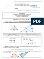 9º Ano - Geometria - Atividade 7 Silvio