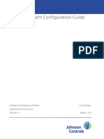 Metasys System Configuration Guide: Building Technologies & Solutions 2020-08-12 LIT-12011832 Release 10.1