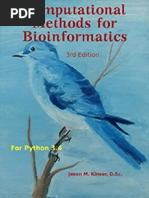 Computational Methods For Bioinformatics in Python 3.4