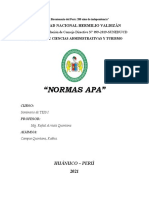 Normas APA - CAMPOS QUINTANA