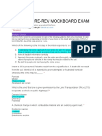 Cdi - JMC Pre-Rev Mockboard Exam