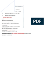 Ejemplo de Calculo Fotovoltaico de Clase - 27 de Febrero 2014