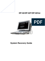 DP-50&DP-50Vet - System Recovery Guide - EN