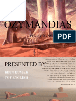 Ozymandias: Percy Bysshe Shelley