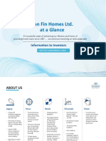 Can Fin Homes Ltd. at A Glance: Information To Investors