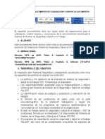 Pro - SST - 002 Procedimiento de Elaboración, Actualización y Control de Documentos