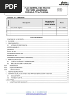 Plan de Manejo de Trafico Proyecto Universidad Corhuila, Pitalito-Huila