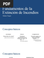 Fundamentos de La Extinción de Incendios