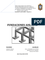 Fundaciones Aisladas