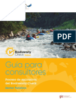 Guía para Consultores Del Biodiversity Check Turismo - Vfinal - Digital