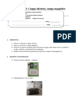 Campo Electrico y Mag LABORATORIO N°1