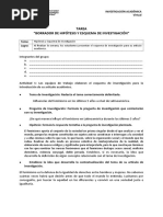 S7 - Tarea - Borrador de Hipótesis y Esquema de Investigación