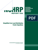 NCHRP - 592 LL Dist Factor