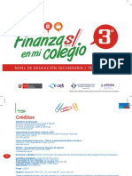 Finanzas en Mi Colegio Tercero de Secundaria