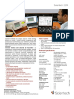 Scientech 2201: DSB/SSB AM Transmitter