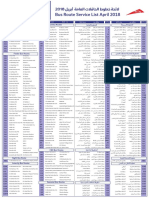 Bus Route Service List April 2018: Express Bus Routes Local Bus Routes