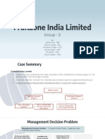 Fruitzone India Limited (A)