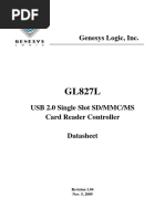 Genesys Logic, Inc.: Revision 1.04 Nov. 5, 2009