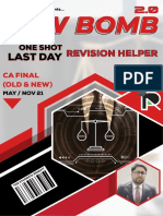 (Sample) Law Bomb 2.0 (CA Final) by CA Ravi Agarwal