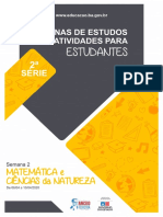 Roteirodeestudo 2 Aserieemmatematicaecienciasdanaturezaformatadopdf